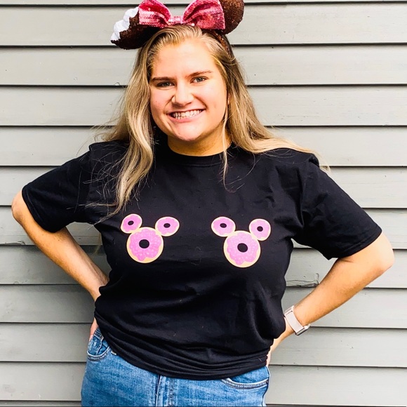 Disney Tops - 🍩Disney Mickey Donut Tee